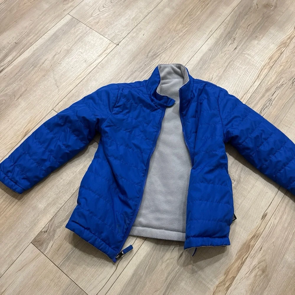 Blue‎ and White Patterned Jacket